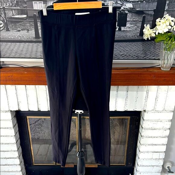 Old Navy Ponte Pants Legging Stevie black Medium Stretch High Rise Pull Over - Picture 2 of 8